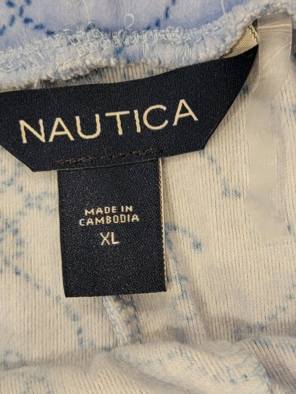 Nautica Nautical Blue Women's Pajama Set Velour - Picture 9 of 12